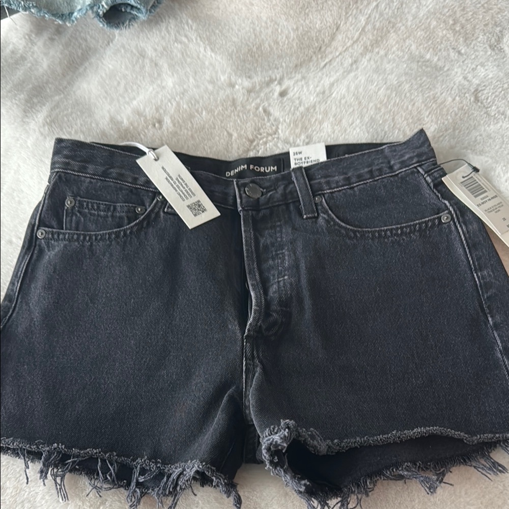Aritzia denim shorts